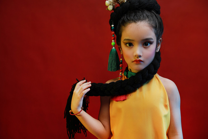 áo dài nhí 15