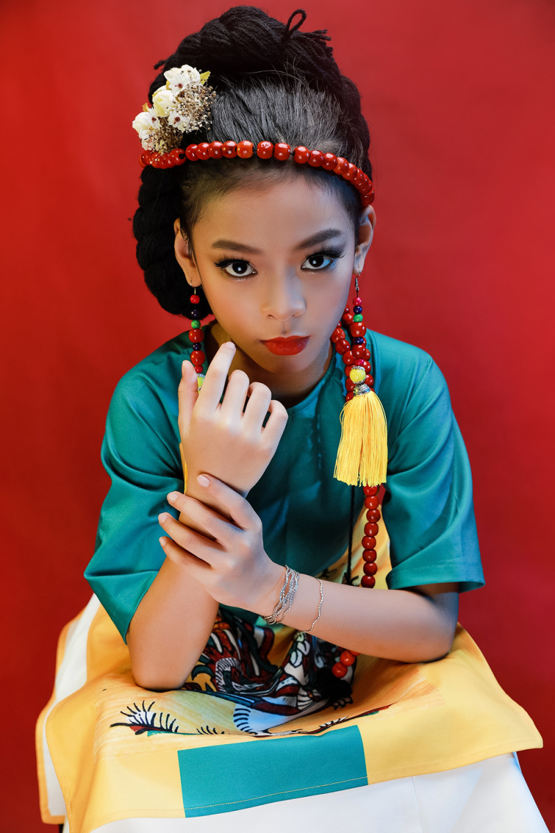áo dài nhí 6