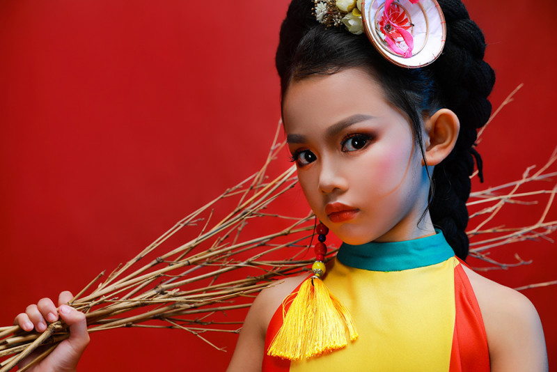 áo dài nhí  8