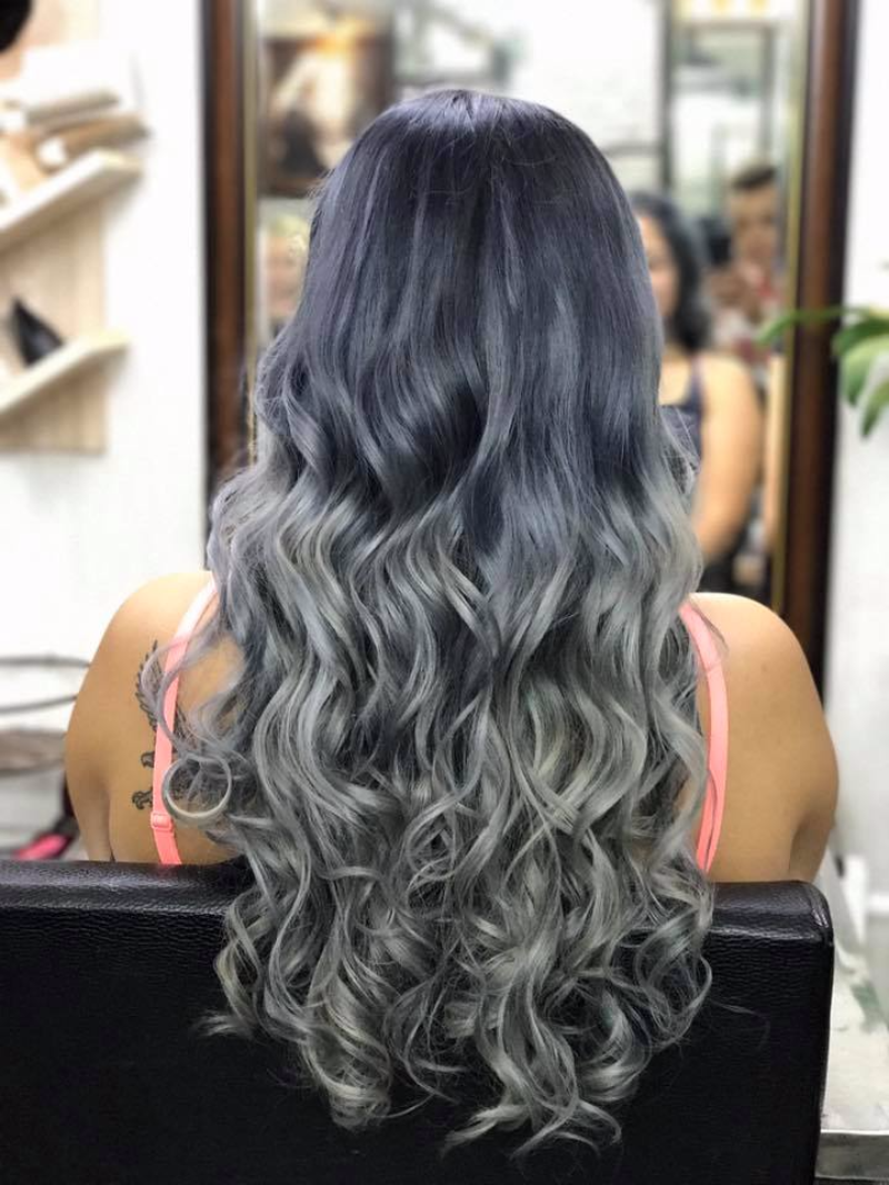 Balayage màu khói