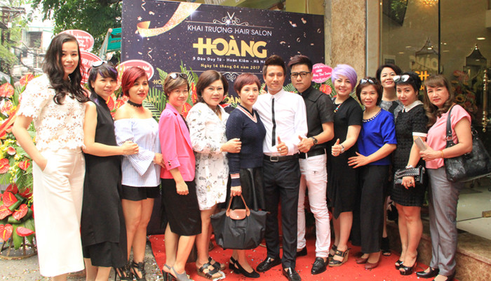 Khai trương Hoàng Hairsalon (số 9 Đào Duy Từ, HN)