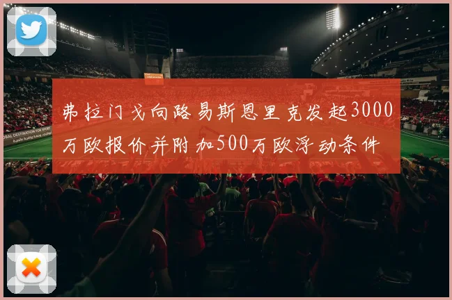 弗拉门戈向路易斯恩里克发起3000万欧报价并附加500万欧浮动条件